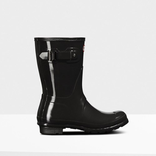 Hunter Original Gloss Short Rain Boots For Womens - NZ F7052